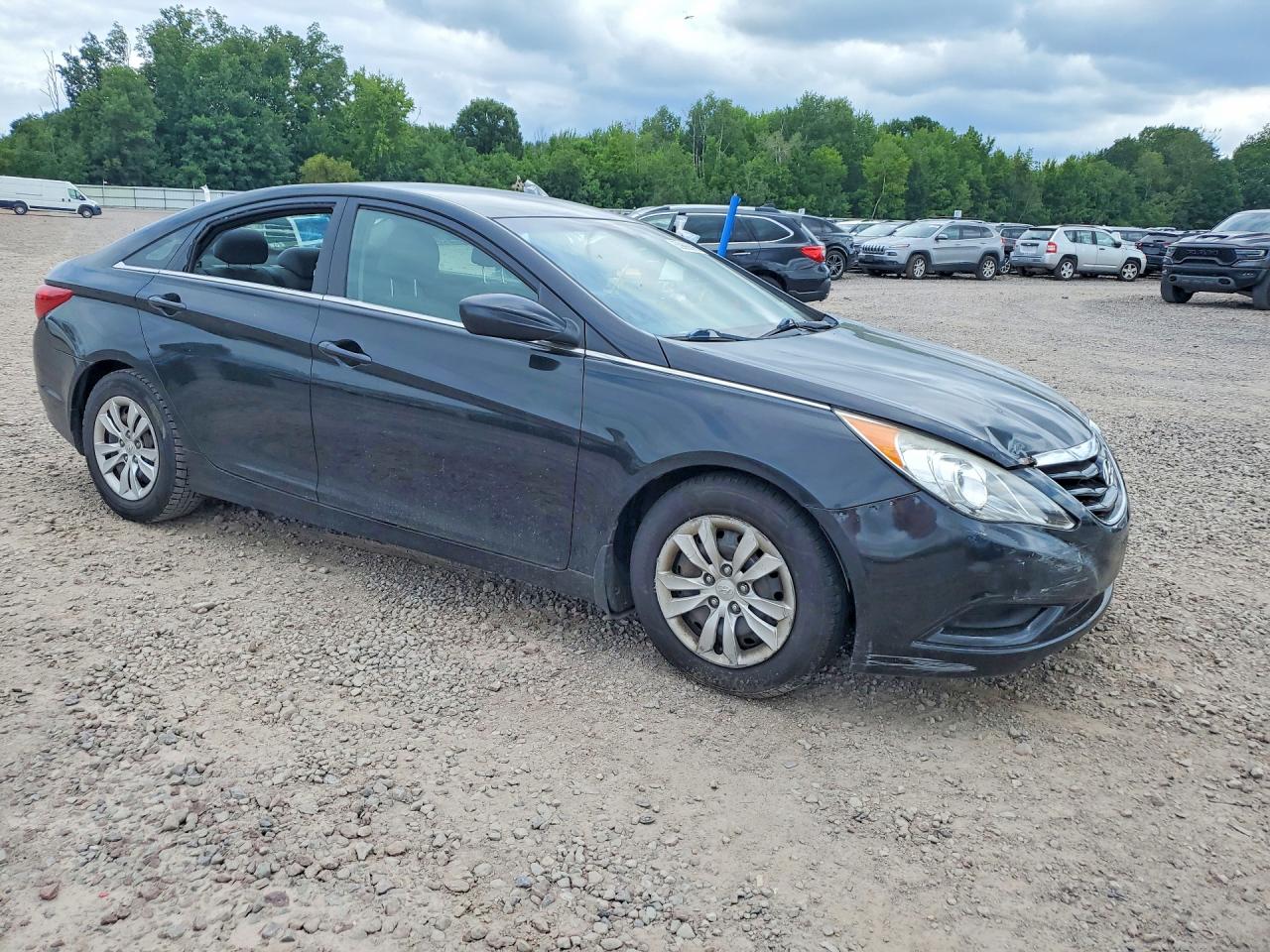 2011 Hyundai Sonata Gls Black vin: 5NPEB4AC1BH121884