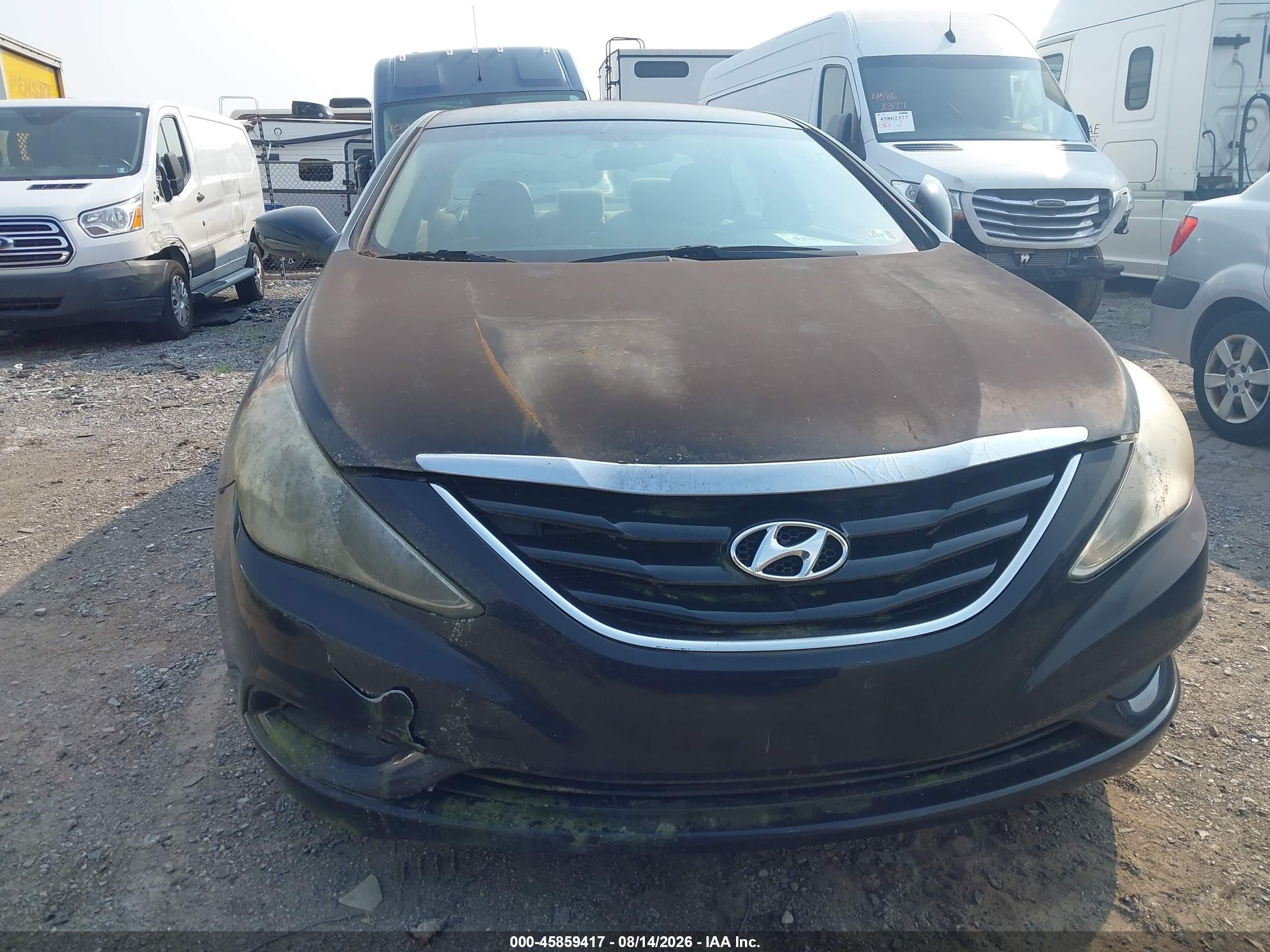 2011 Hyundai Sonata Gls Black vin: 5NPEB4AC1BH125515