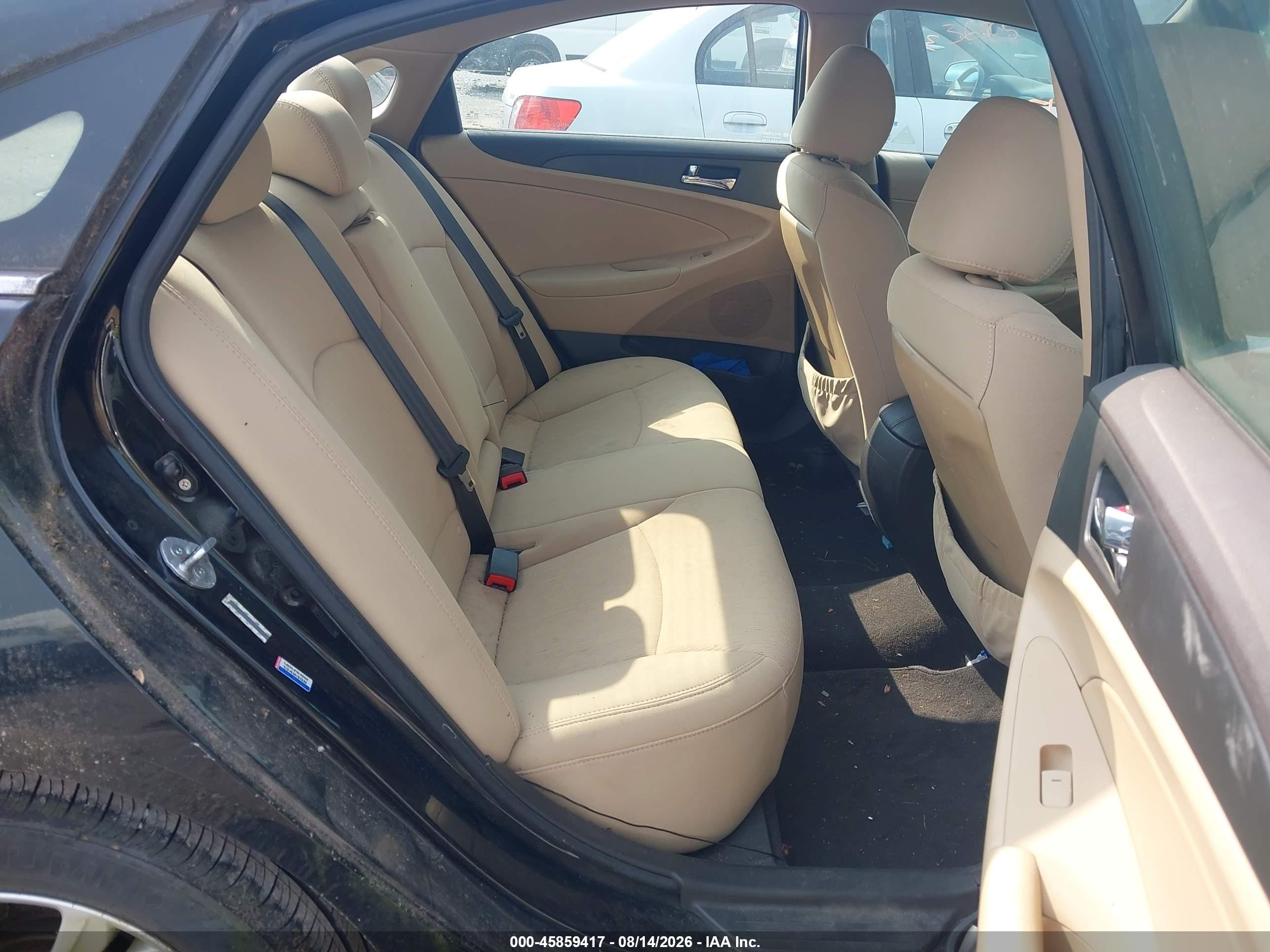 2011 Hyundai Sonata Gls Black vin: 5NPEB4AC1BH125515