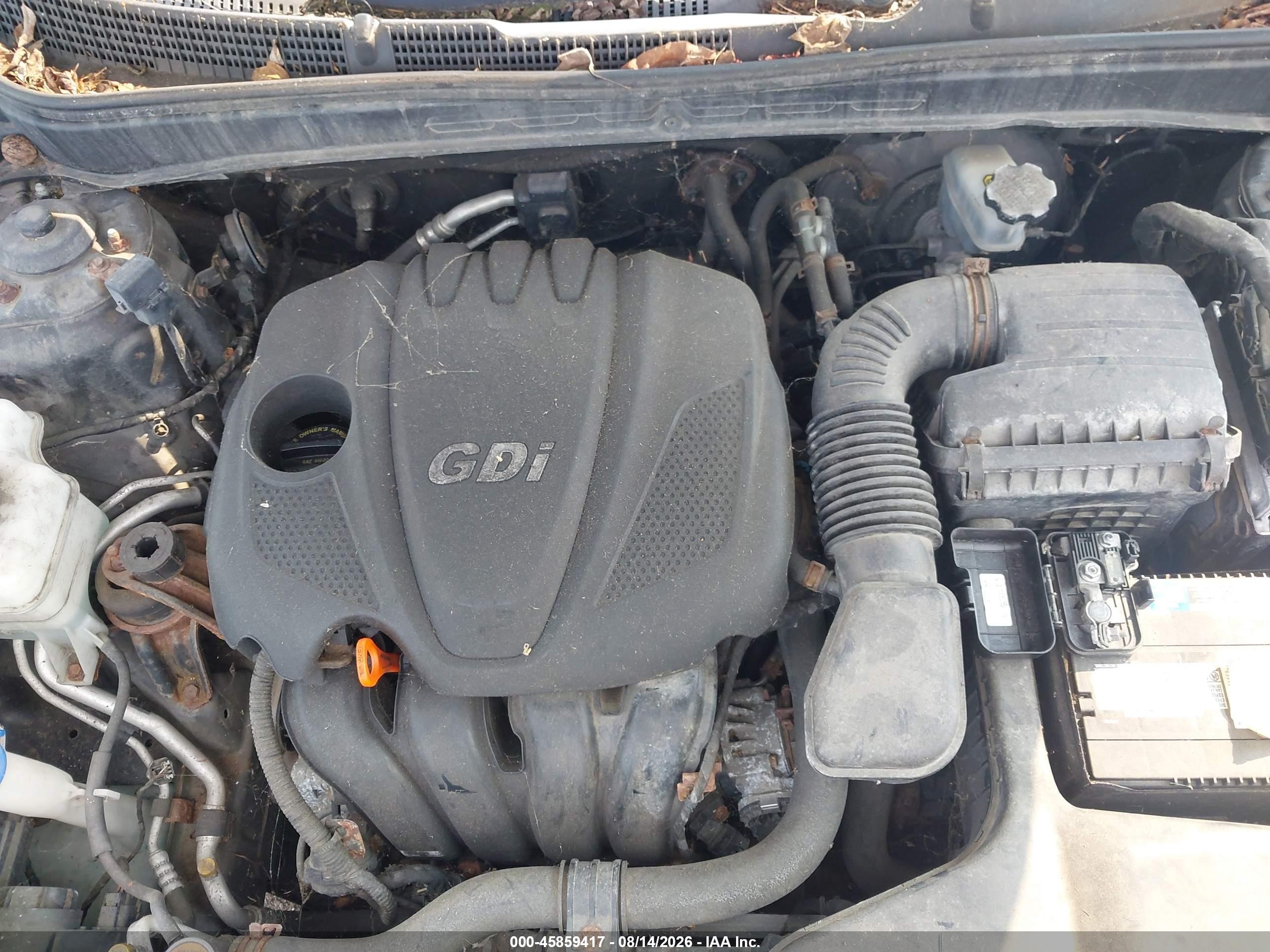 2011 Hyundai Sonata Gls Black vin: 5NPEB4AC1BH125515