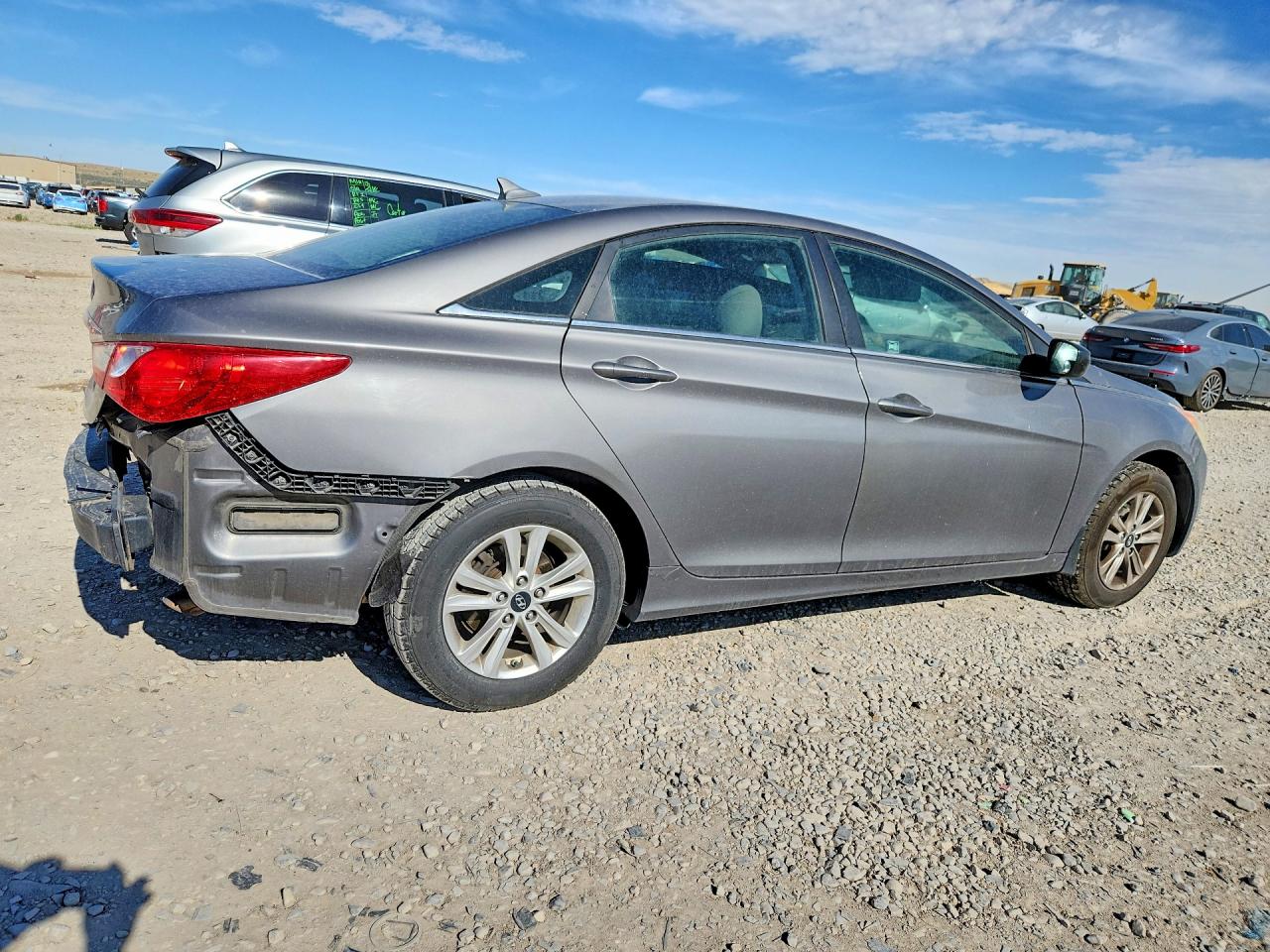 2011 Hyundai Sonata Gls Gray vin: 5NPEB4AC1BH128043