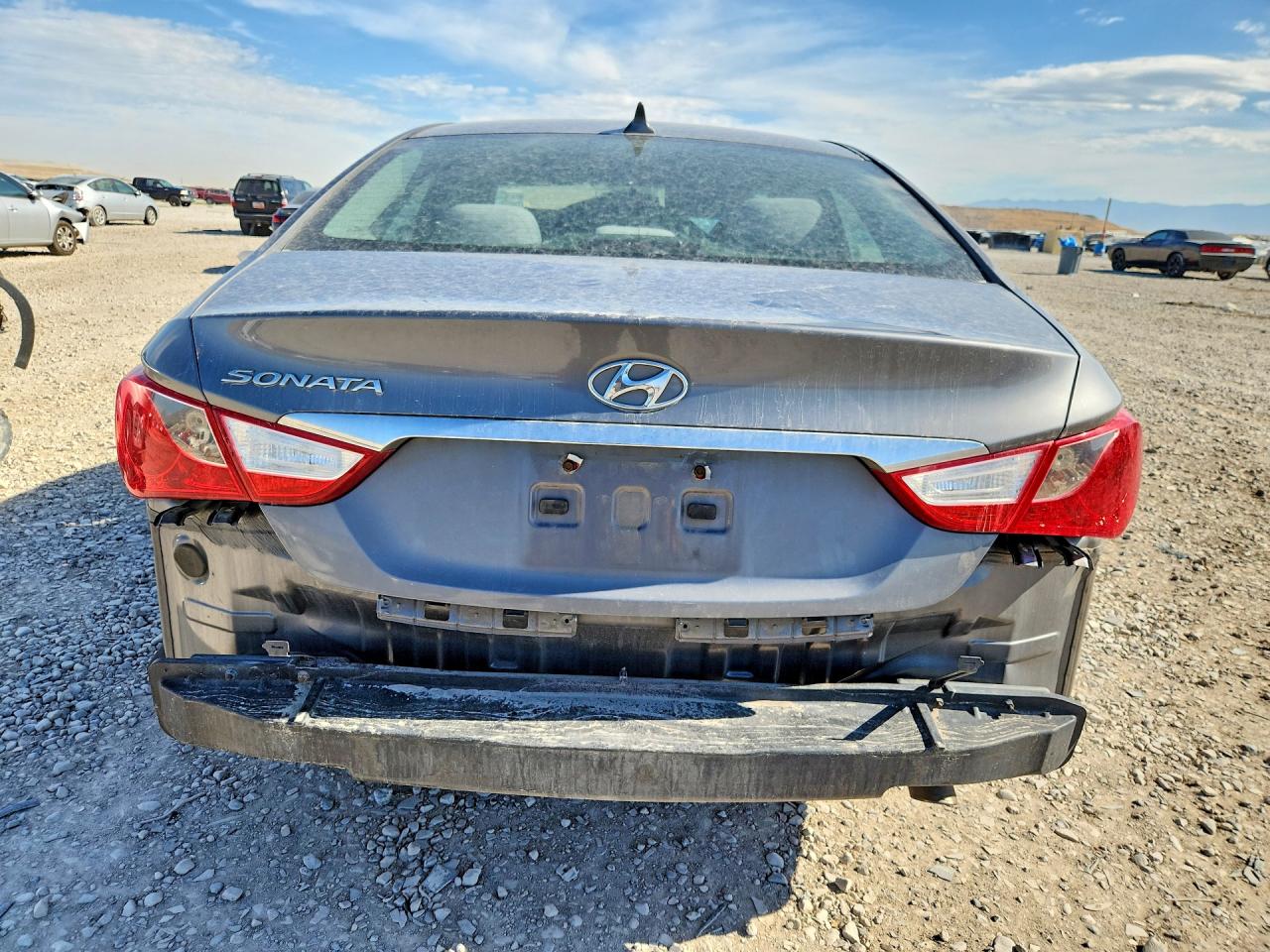 2011 Hyundai Sonata Gls Gray vin: 5NPEB4AC1BH128043