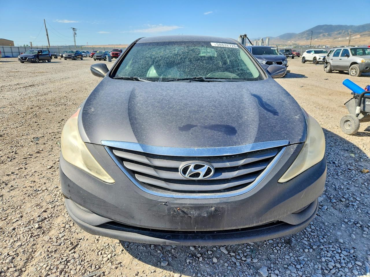 2011 Hyundai Sonata Gls Gray vin: 5NPEB4AC1BH128043