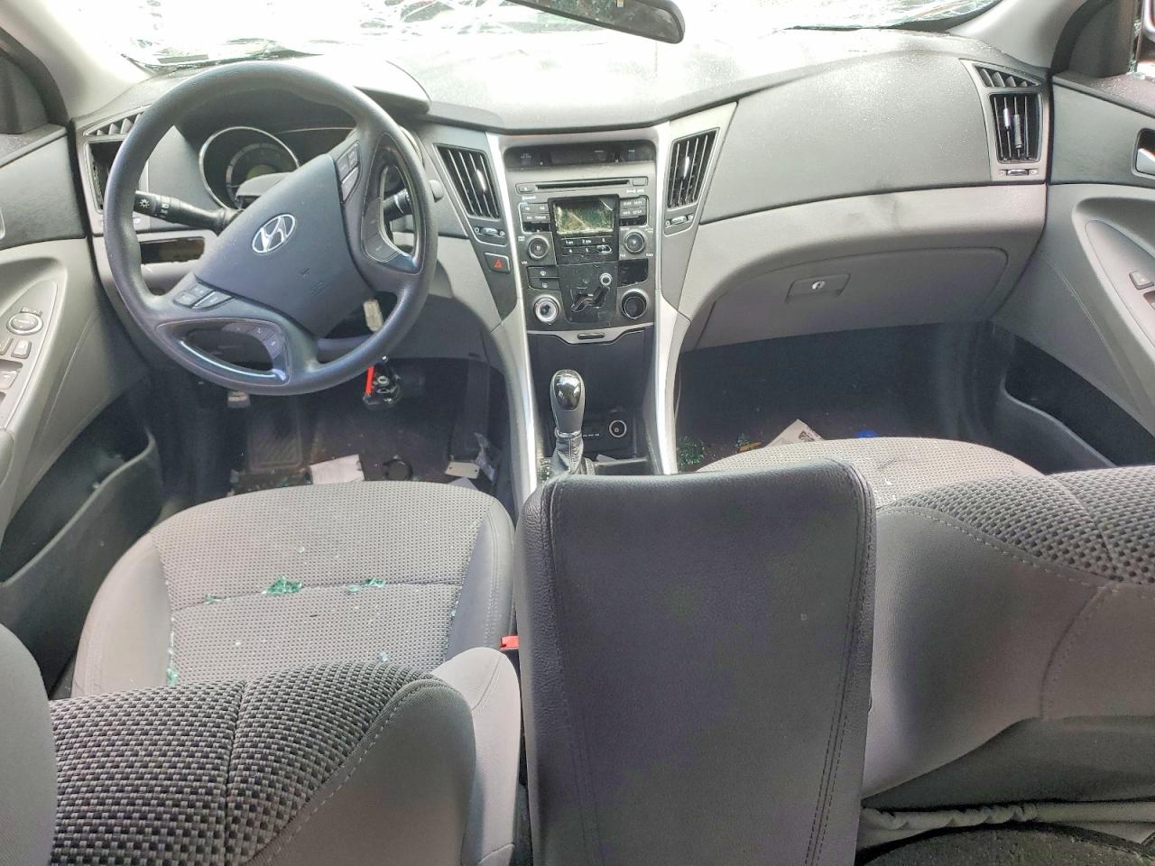 2011 Hyundai Sonata Gls Silver vin: 5NPEB4AC1BH128849