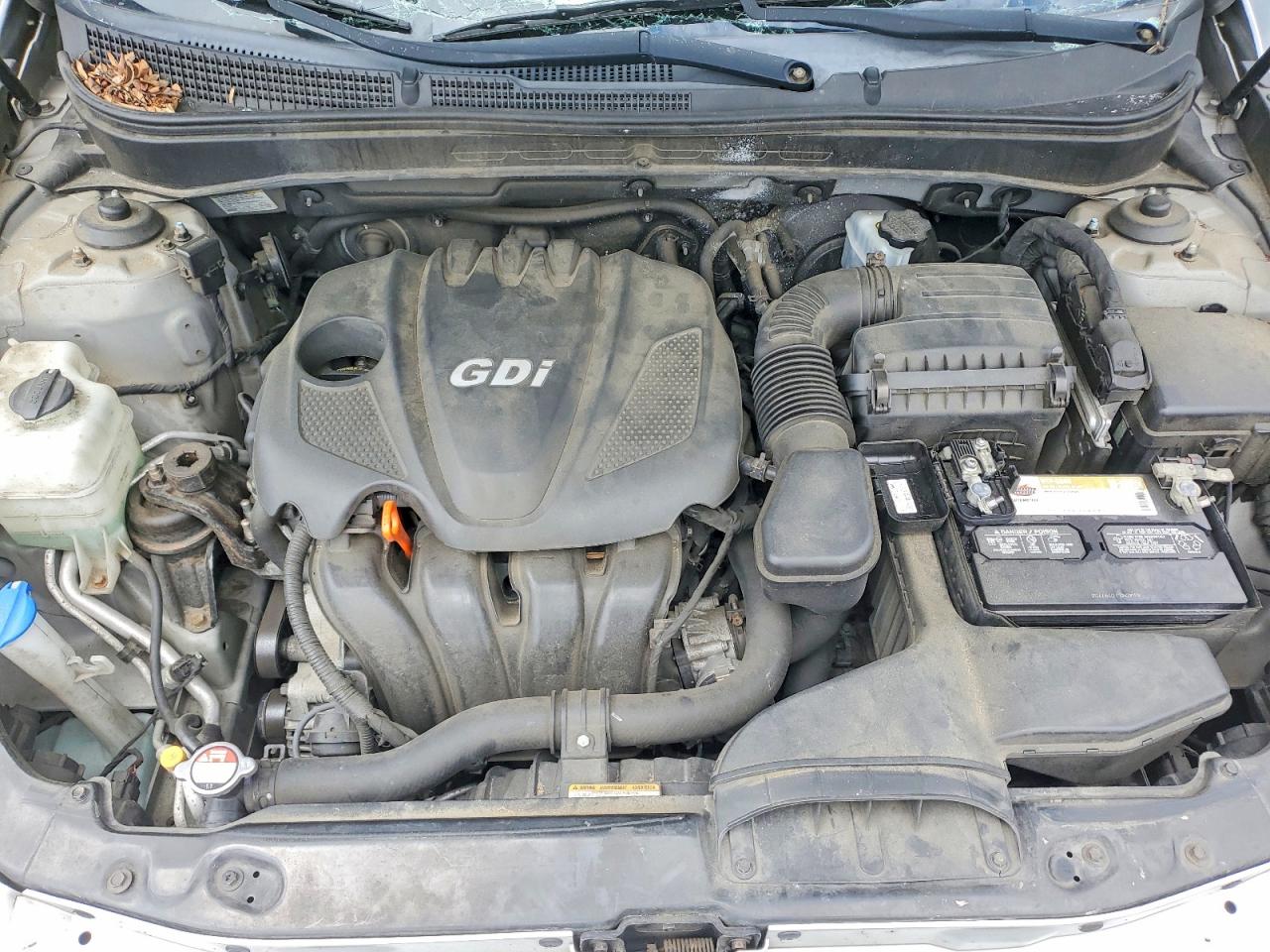 2011 Hyundai Sonata Gls Silver vin: 5NPEB4AC1BH128849