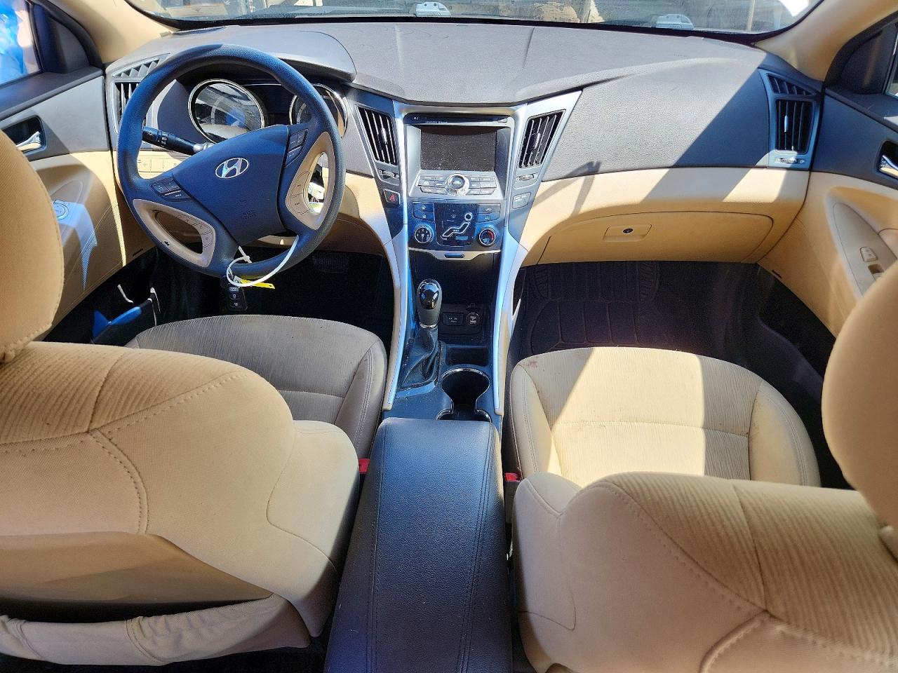 2011 Hyundai Sonata Gls Beige vin: 5NPEB4AC1BH140645