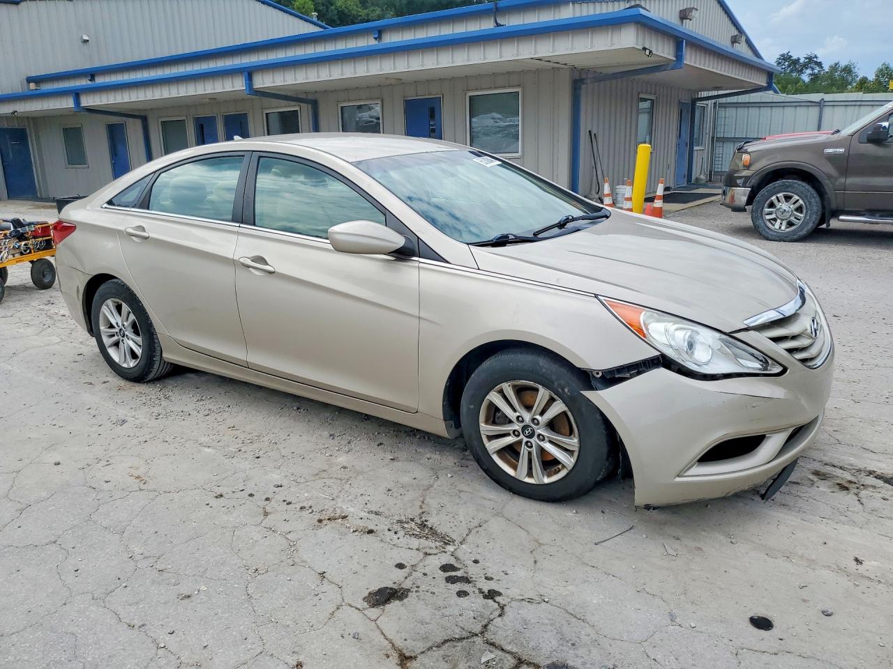 2011 Hyundai Sonata Gls Beige vin: 5NPEB4AC1BH140645