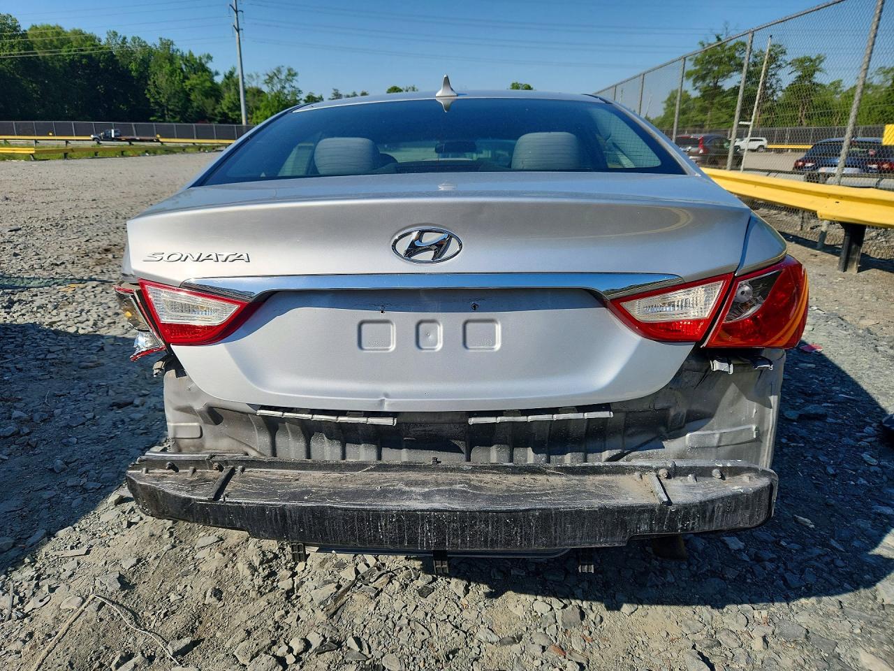 2011 Hyundai Sonata Gls Silver vin: 5NPEB4AC1BH142735