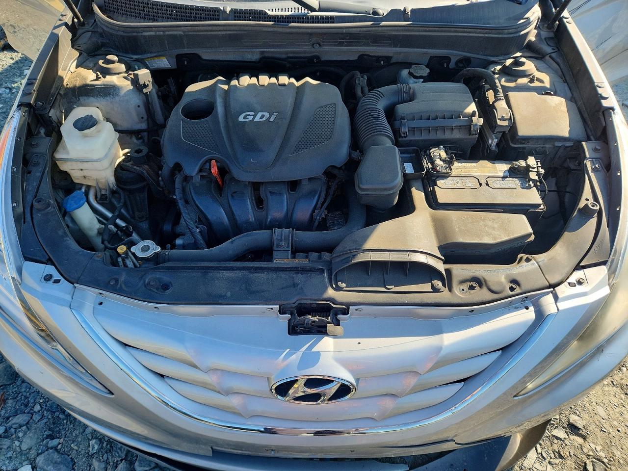 2011 Hyundai Sonata Gls Silver vin: 5NPEB4AC1BH142735
