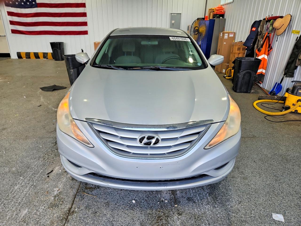 2011 Hyundai Sonata Gls Silver vin: 5NPEB4AC1BH145750