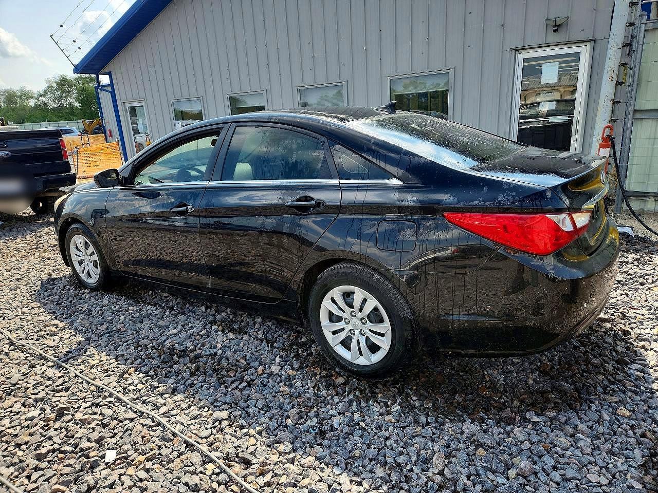 2011 Hyundai Sonata Gls Black vin: 5NPEB4AC1BH156814