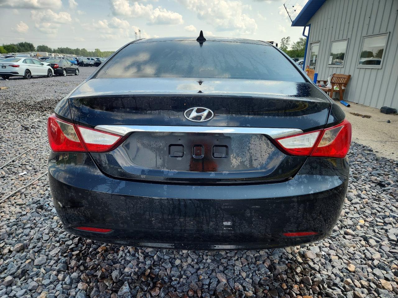 2011 Hyundai Sonata Gls Black vin: 5NPEB4AC1BH156814