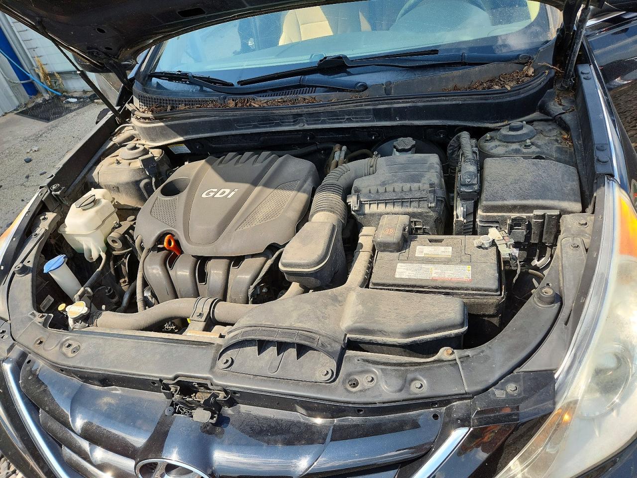 2011 Hyundai Sonata Gls Black vin: 5NPEB4AC1BH156814