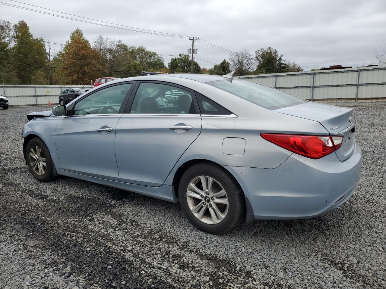 2011 Hyundai Sonata Gls Blue vin: 5NPEB4AC1BH157719
