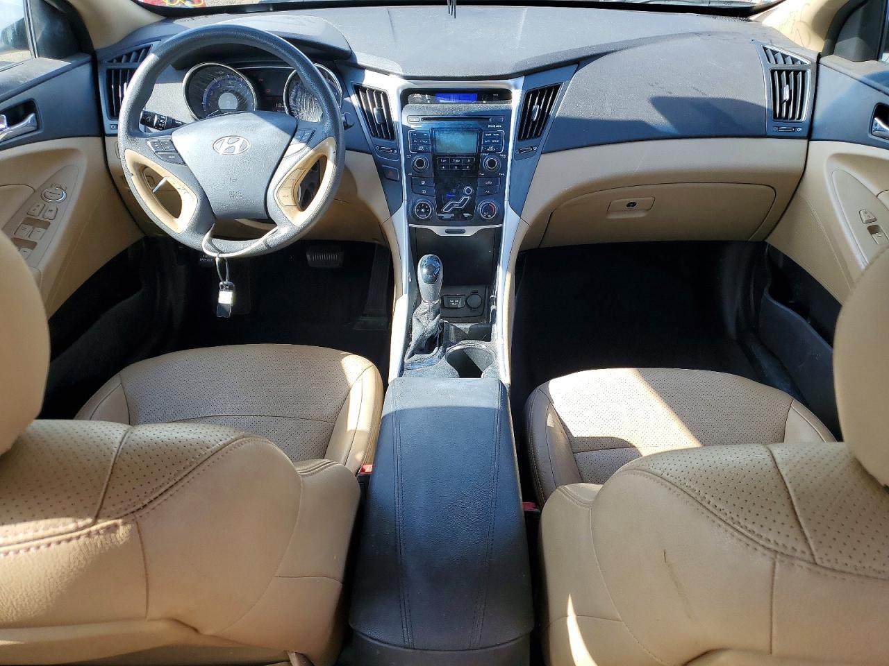 2011 Hyundai Sonata Gls White vin: 5NPEB4AC1BH159499