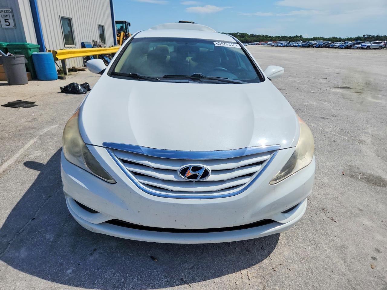2011 Hyundai Sonata Gls White vin: 5NPEB4AC1BH169529