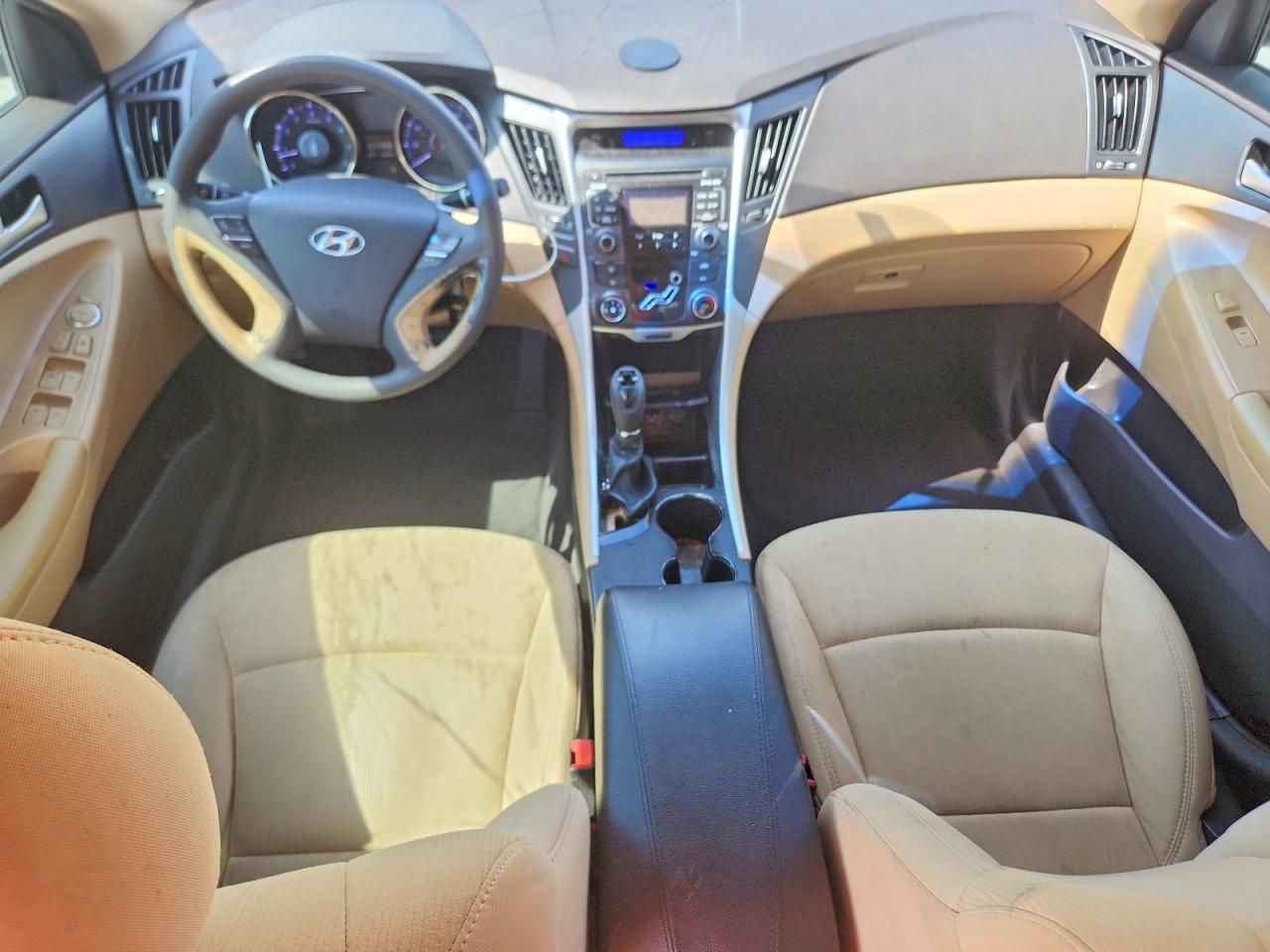 2011 Hyundai Sonata Gls White vin: 5NPEB4AC1BH169529