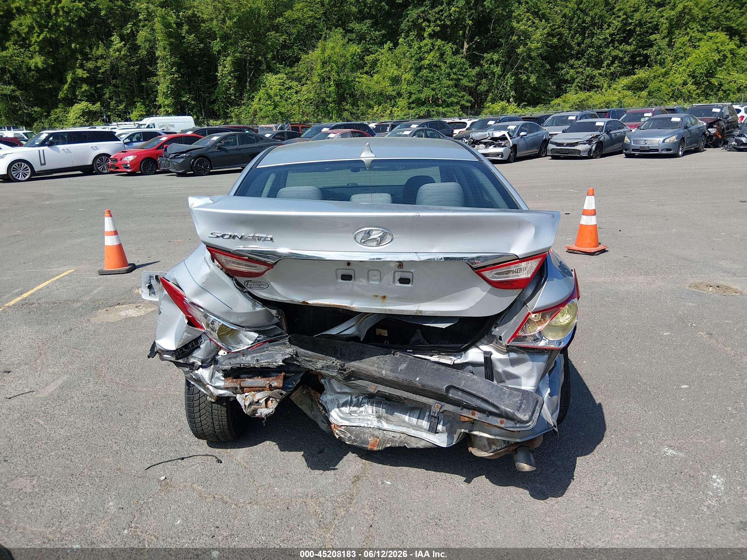 2011 Hyundai Sonata Gls Silver vin: 5NPEB4AC1BH186895