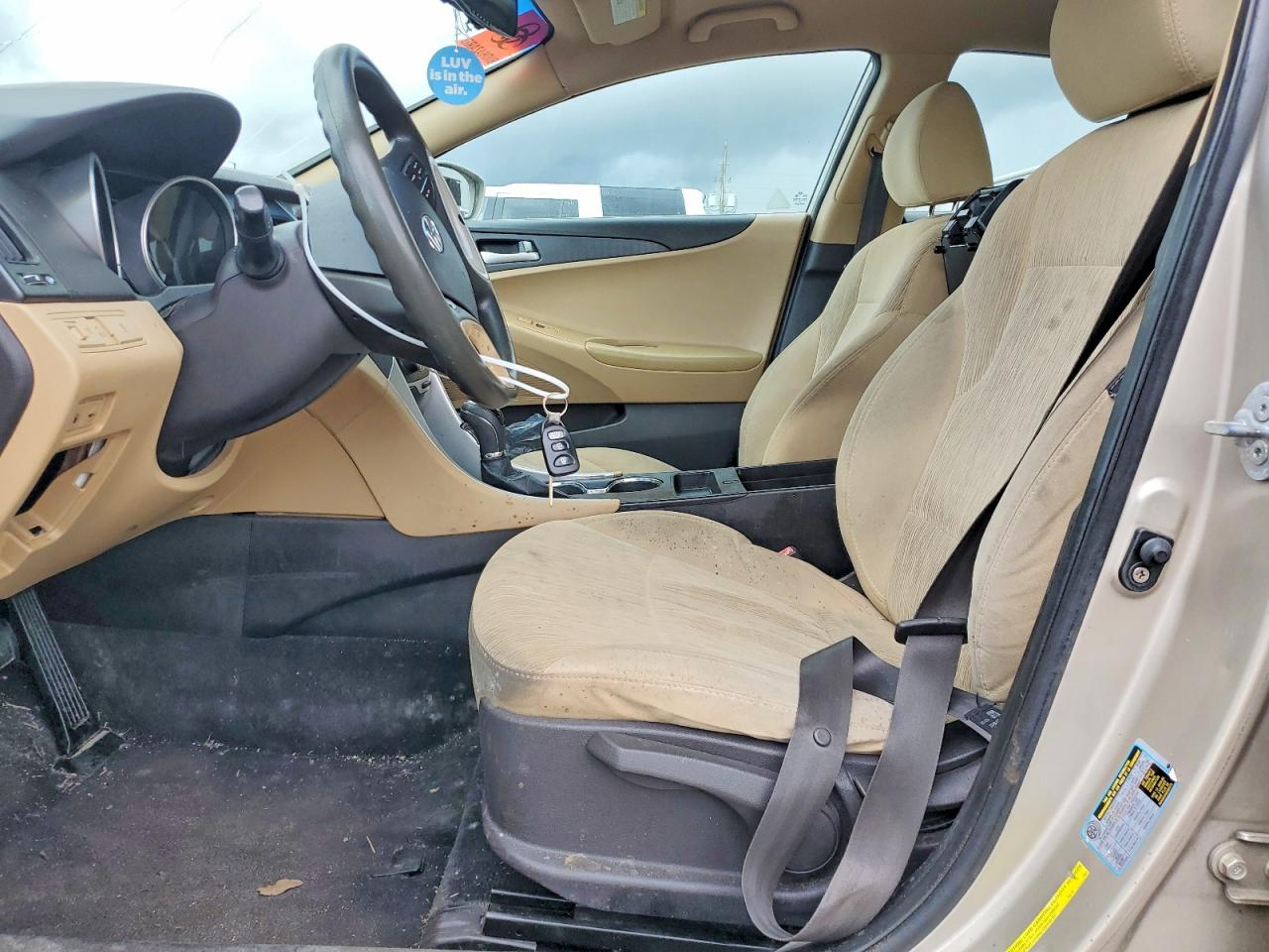 2011 Hyundai Sonata Gls Tan vin: 5NPEB4AC1BH207924