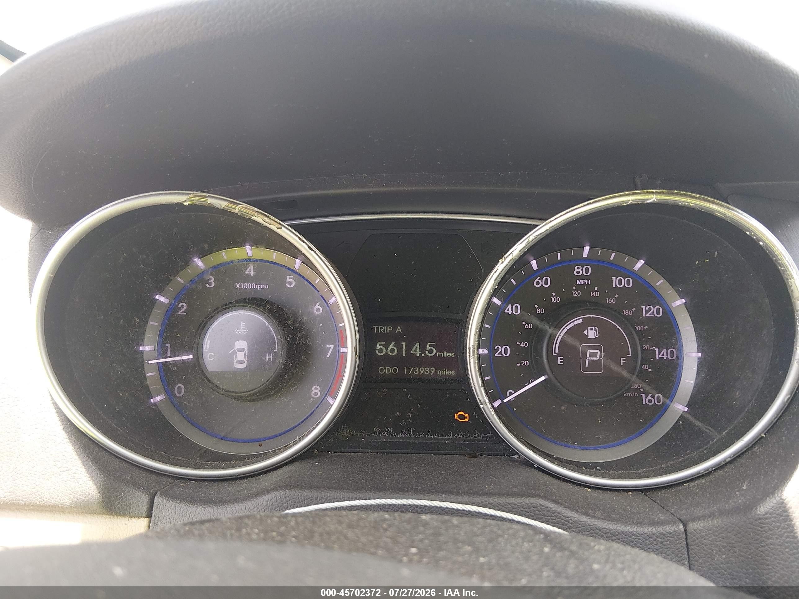 2011 Hyundai Sonata Gls Blue vin: 5NPEB4AC1BH210130