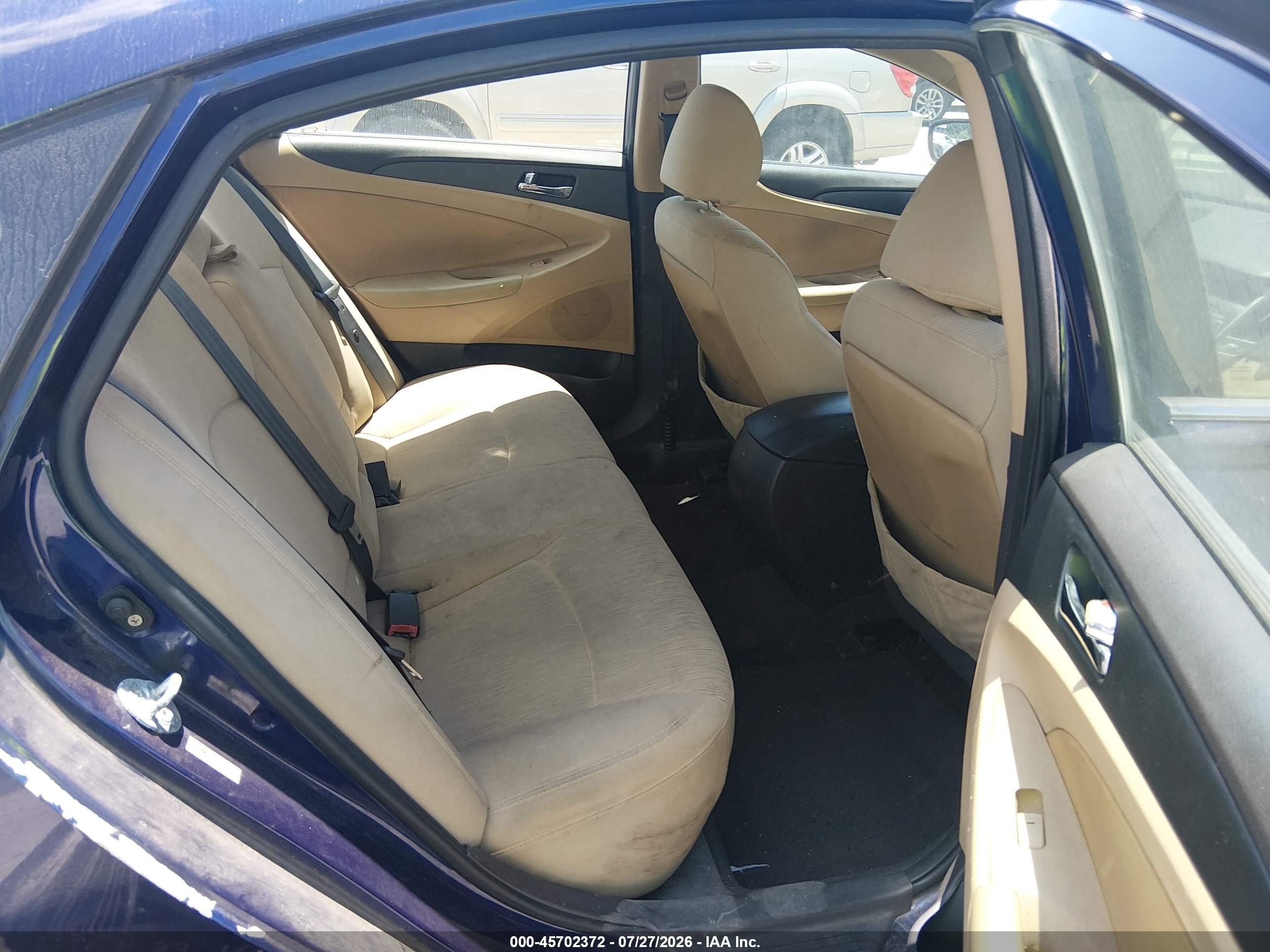 2011 Hyundai Sonata Gls Blue vin: 5NPEB4AC1BH210130