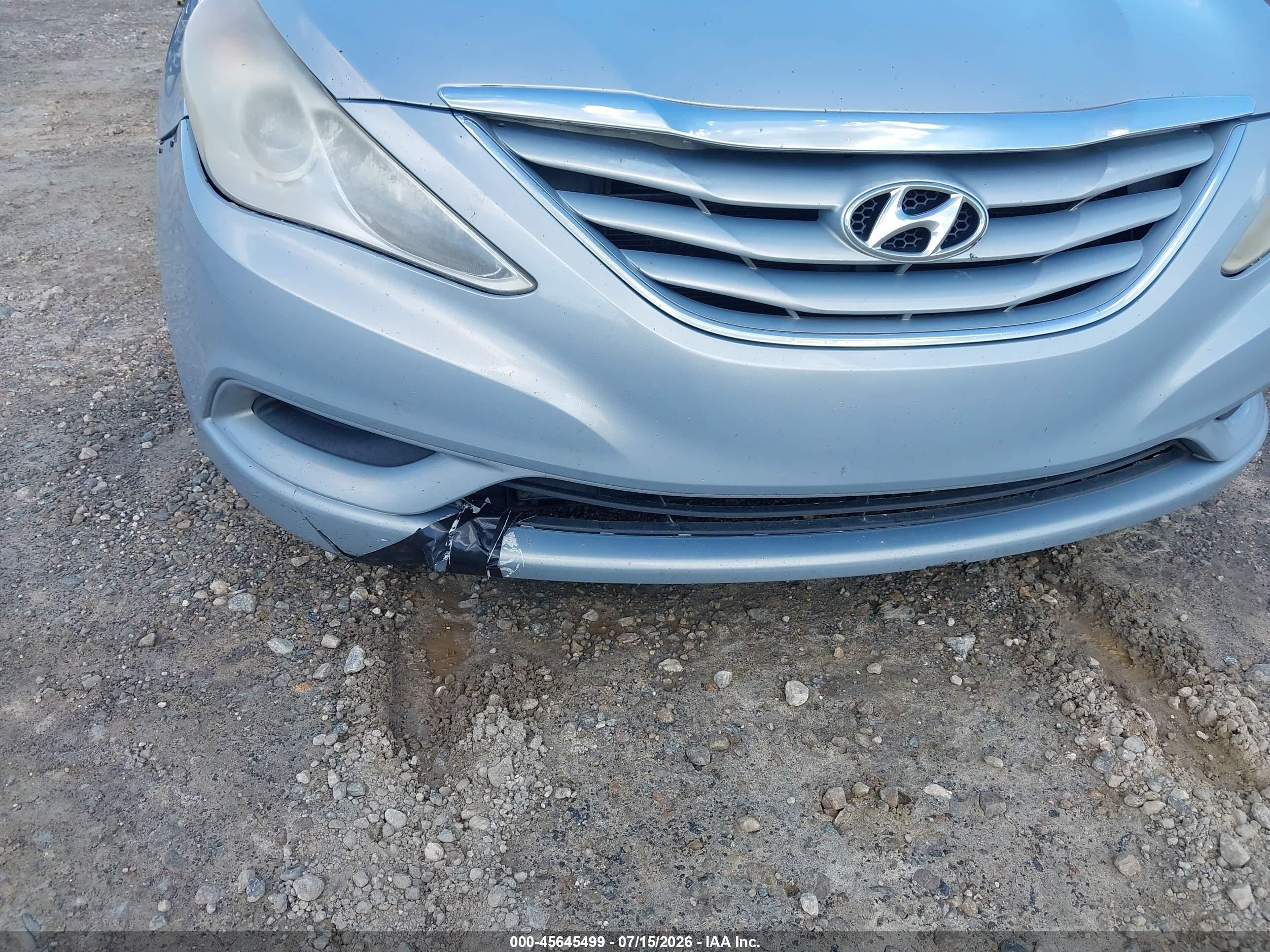 2011 Hyundai Sonata Gls Light Blue vin: 5NPEB4AC1BH210824