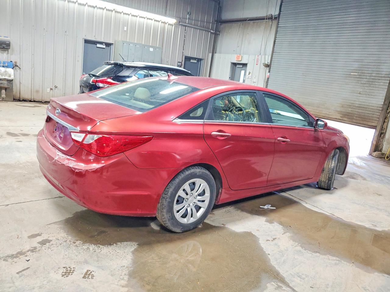 2011 Hyundai Sonata Gls Red vin: 5NPEB4AC1BH223203