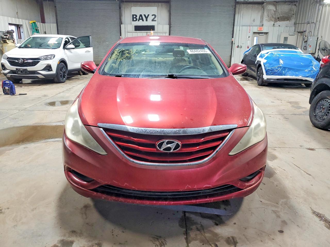 2011 Hyundai Sonata Gls Red vin: 5NPEB4AC1BH223203