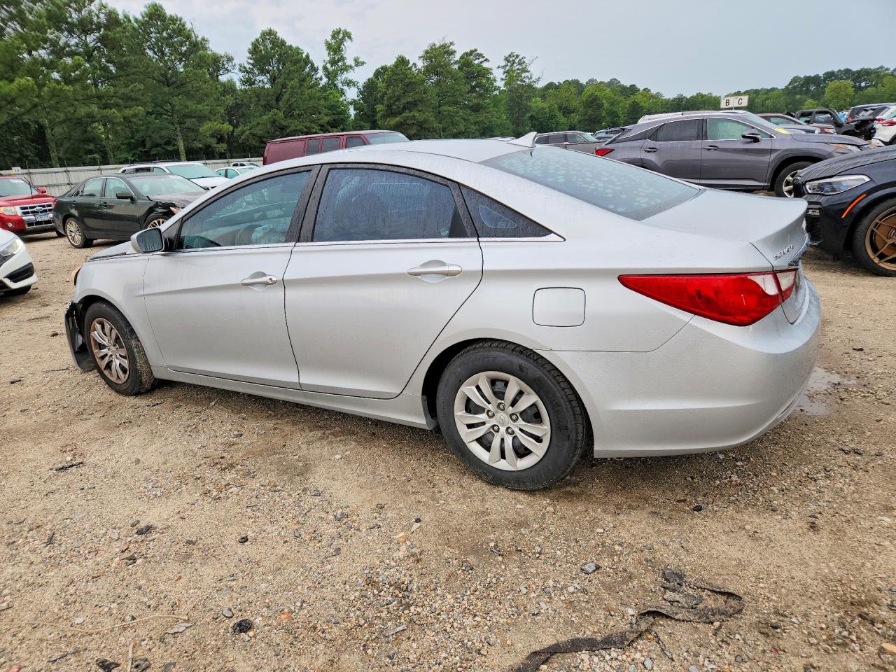 2011 Hyundai Sonata Gls Silver vin: 5NPEB4AC1BH224352