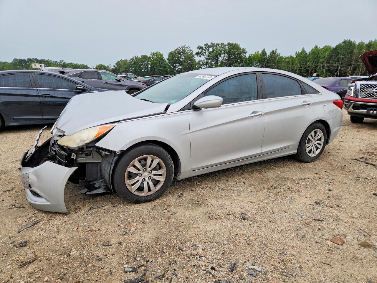 2011 Hyundai Sonata Gls Silver vin: 5NPEB4AC1BH224352