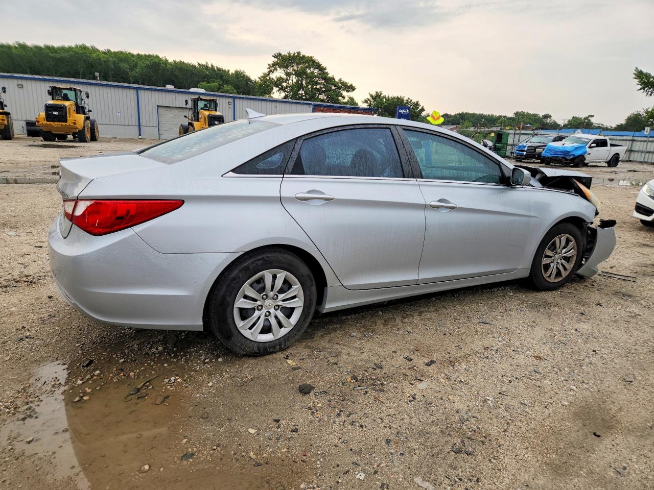 2011 Hyundai Sonata Gls Silver vin: 5NPEB4AC1BH224352