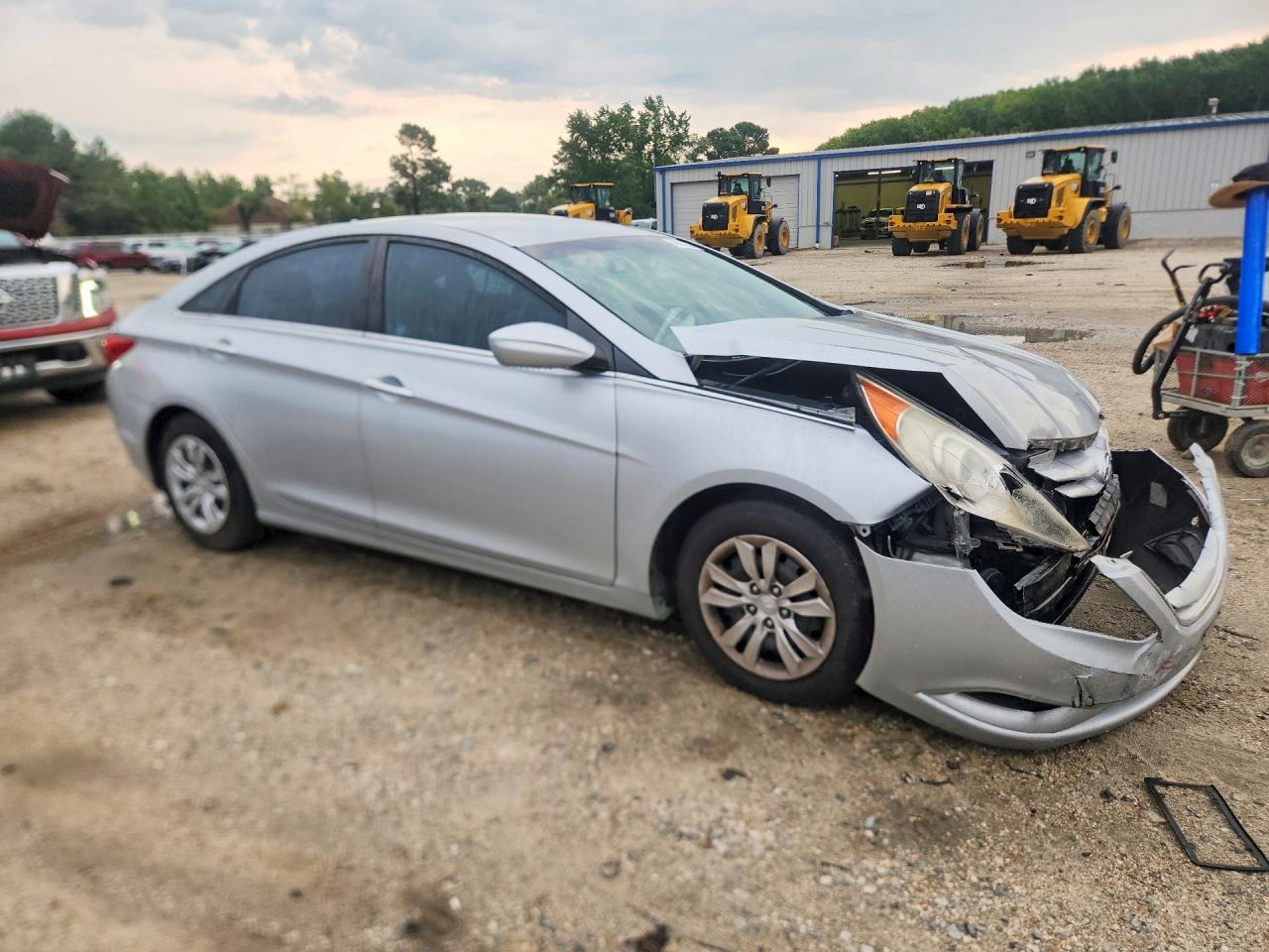 2011 Hyundai Sonata Gls Silver vin: 5NPEB4AC1BH224352
