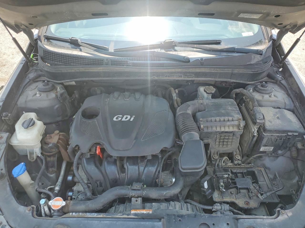 2011 Hyundai Sonata Gls Gray vin: 5NPEB4AC1BH225341
