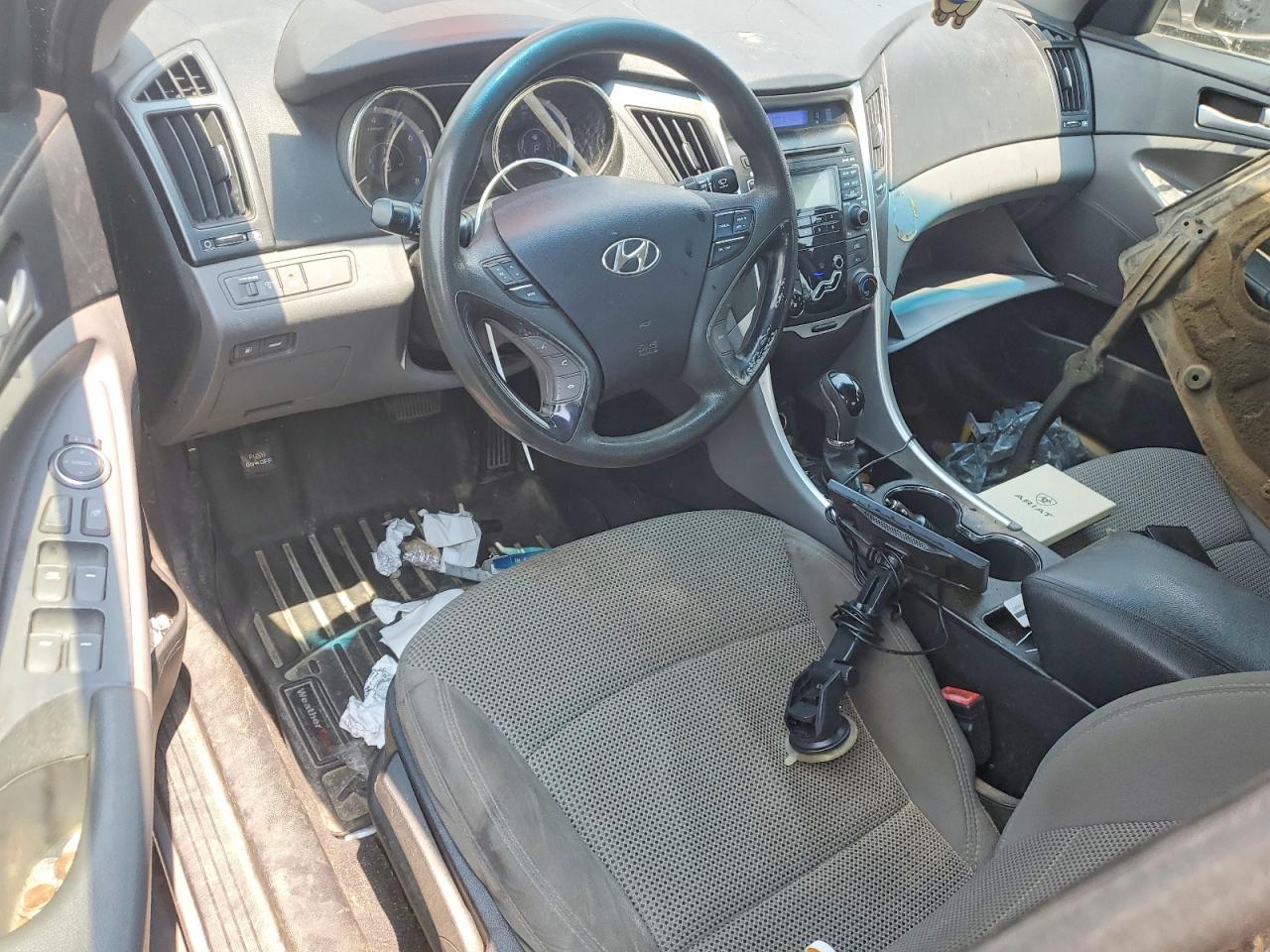 2011 Hyundai Sonata Gls Gray vin: 5NPEB4AC1BH225341