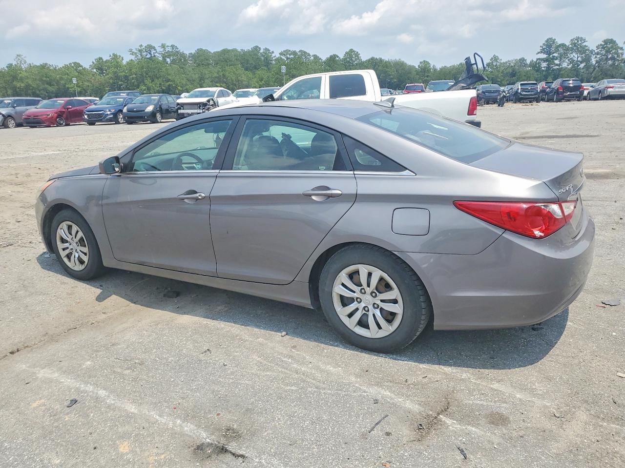 2011 Hyundai Sonata Gls Gray vin: 5NPEB4AC1BH225341