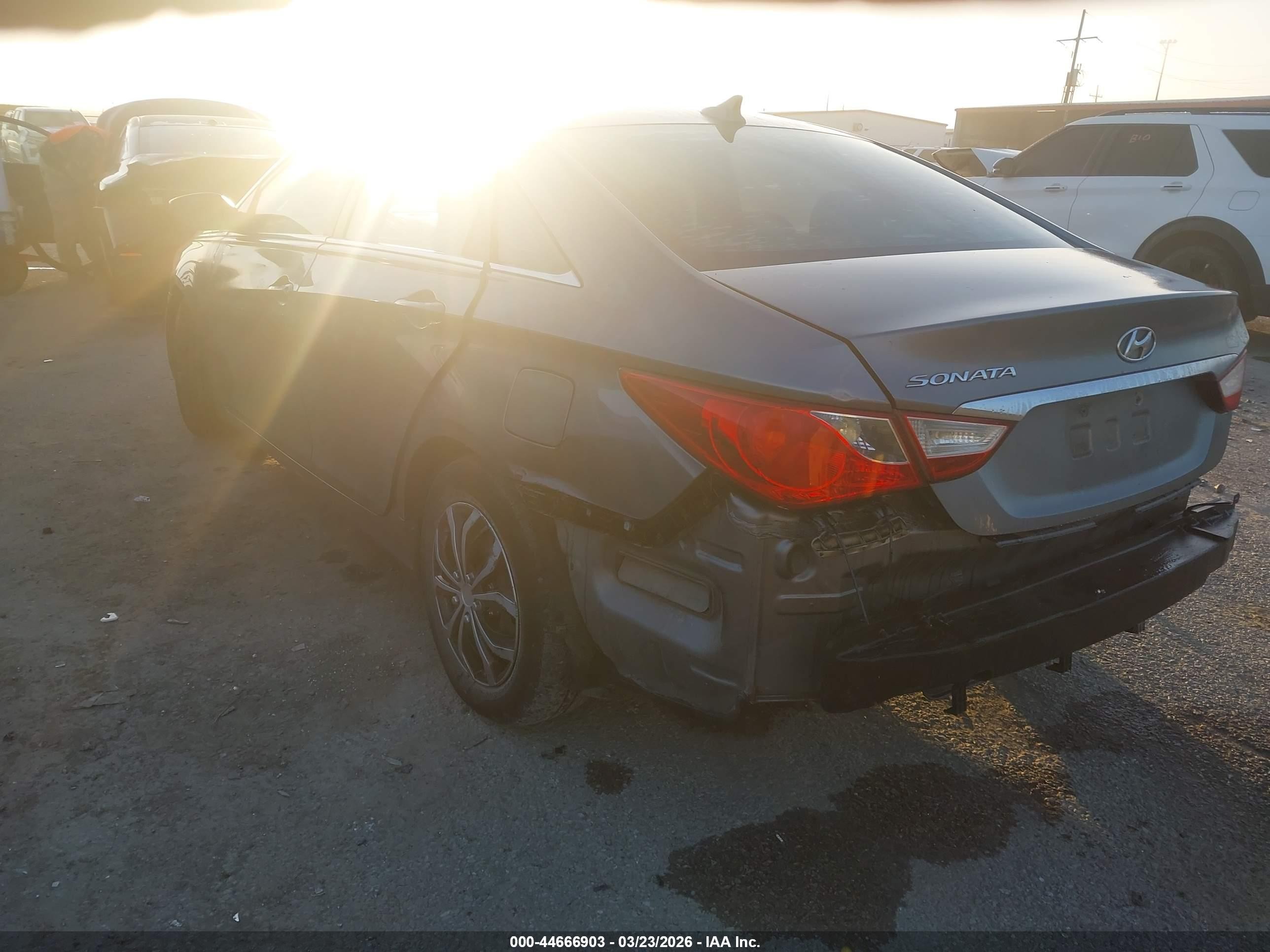 2011 Hyundai Sonata Gls Gray vin: 5NPEB4AC1BH226263