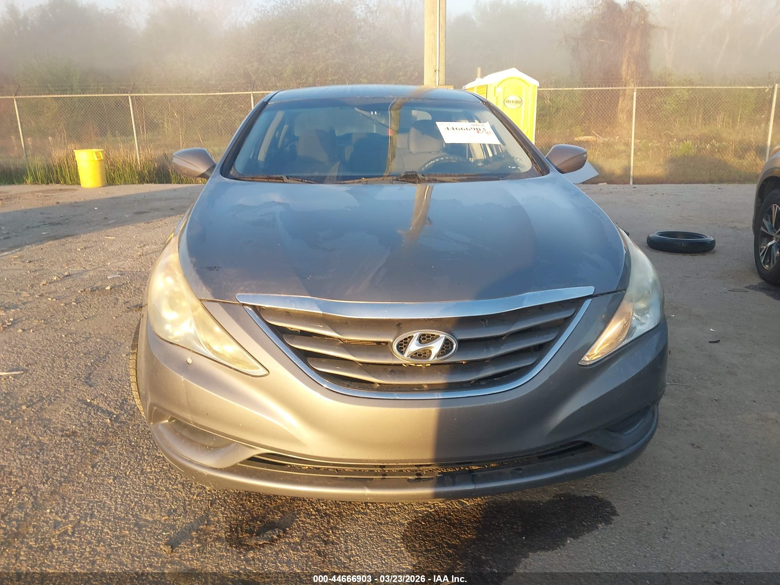 2011 Hyundai Sonata Gls Gray vin: 5NPEB4AC1BH226263