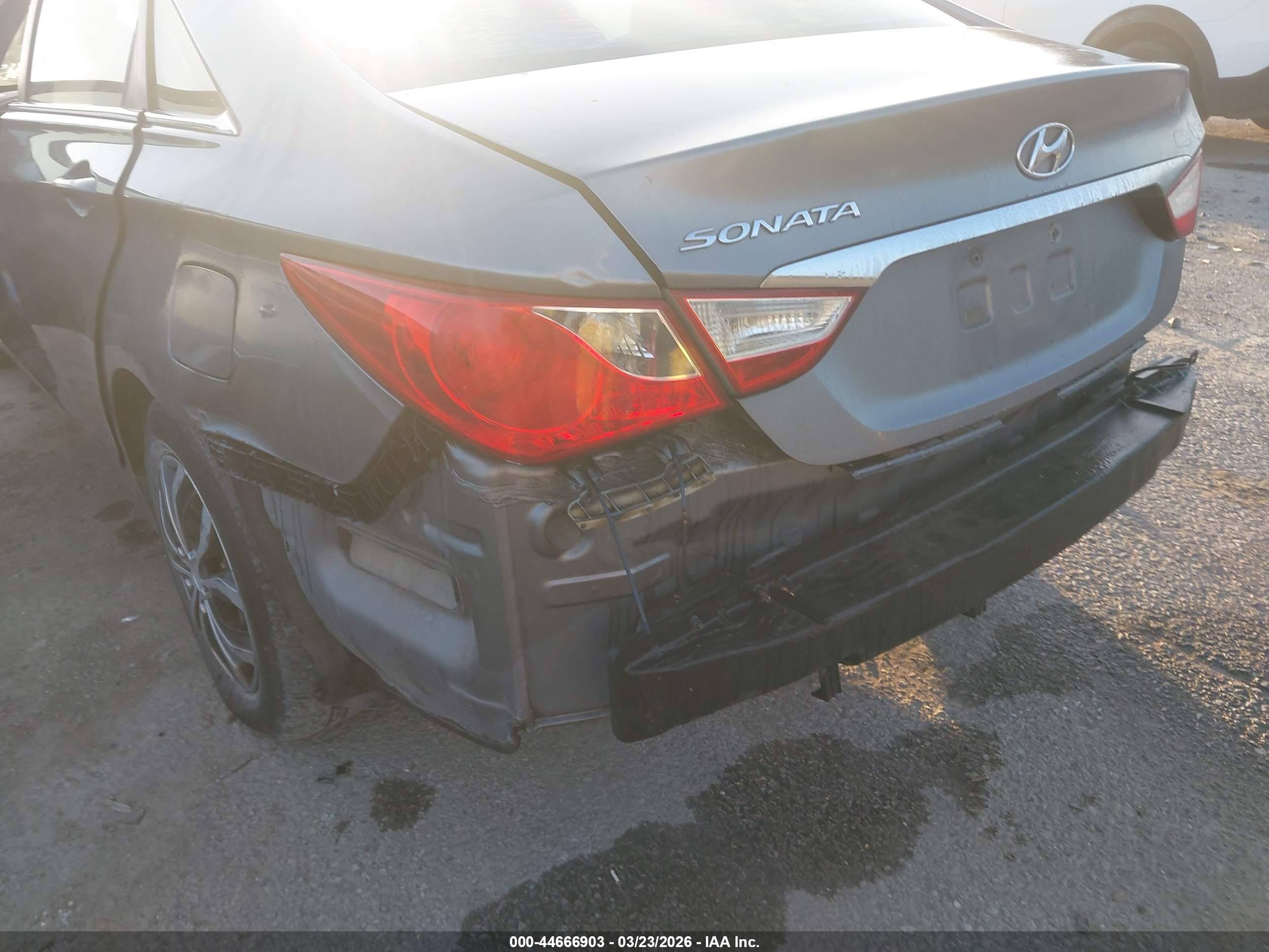 2011 Hyundai Sonata Gls Gray vin: 5NPEB4AC1BH226263