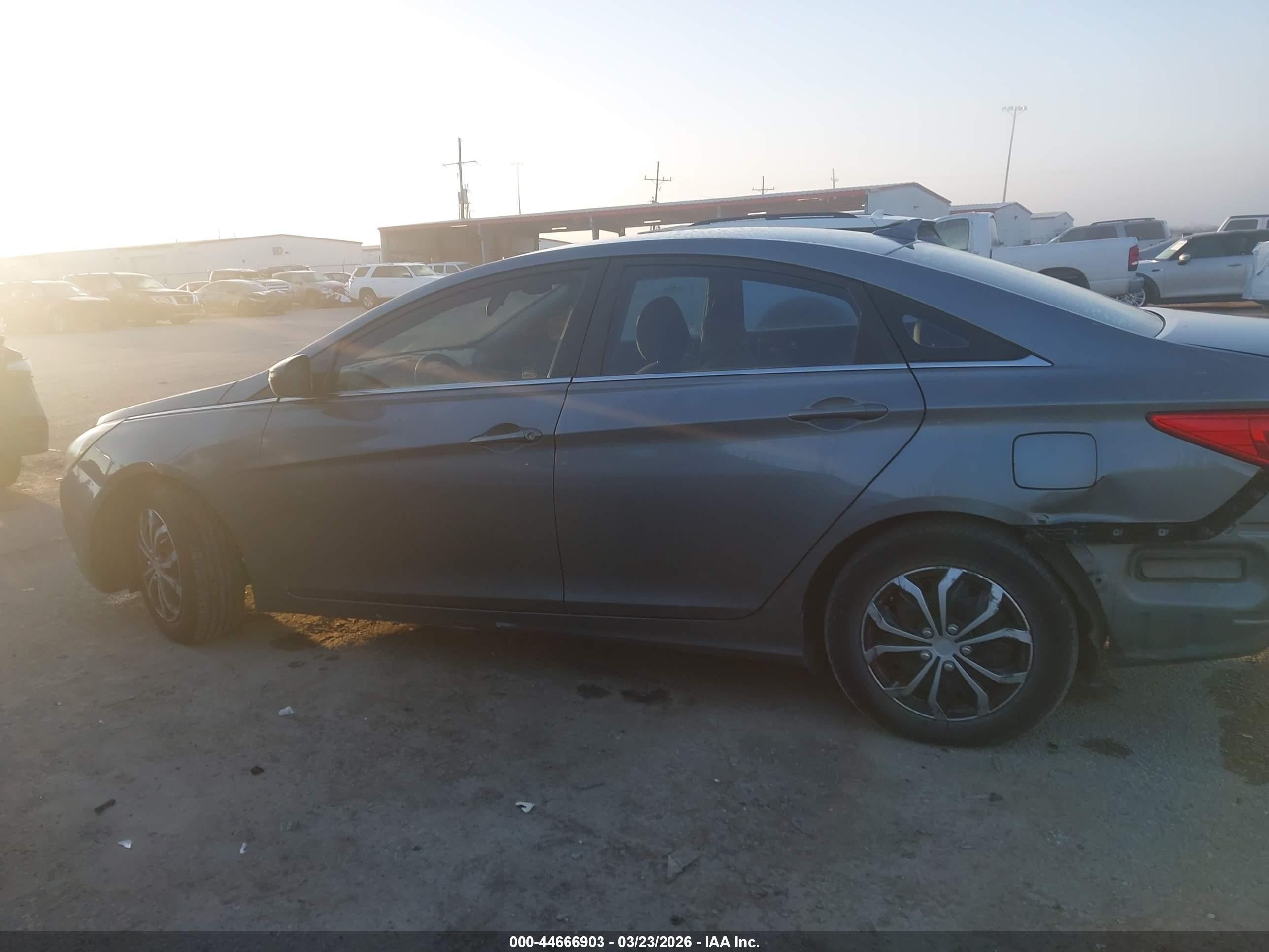 2011 Hyundai Sonata Gls Gray vin: 5NPEB4AC1BH226263