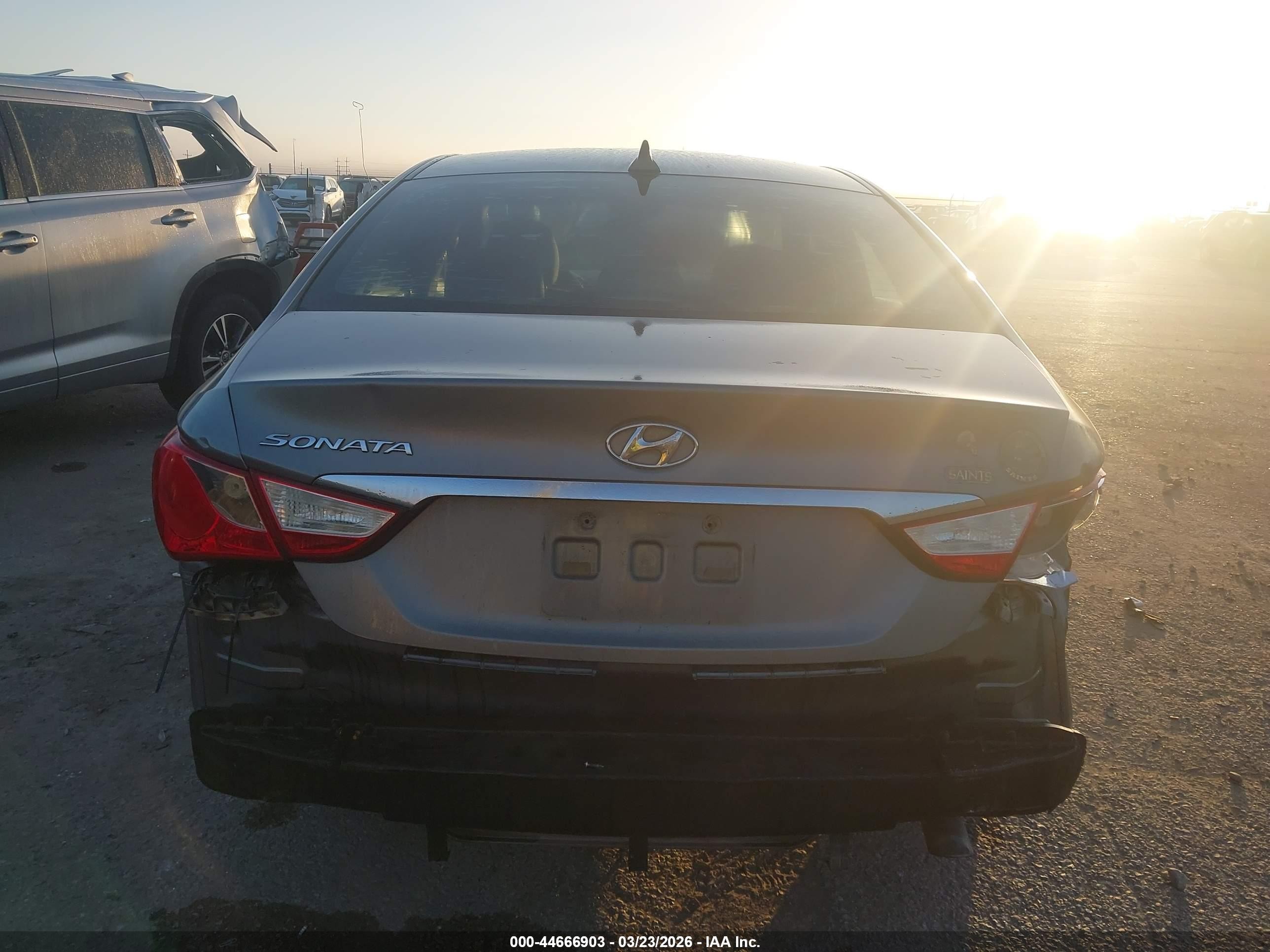 2011 Hyundai Sonata Gls Gray vin: 5NPEB4AC1BH226263