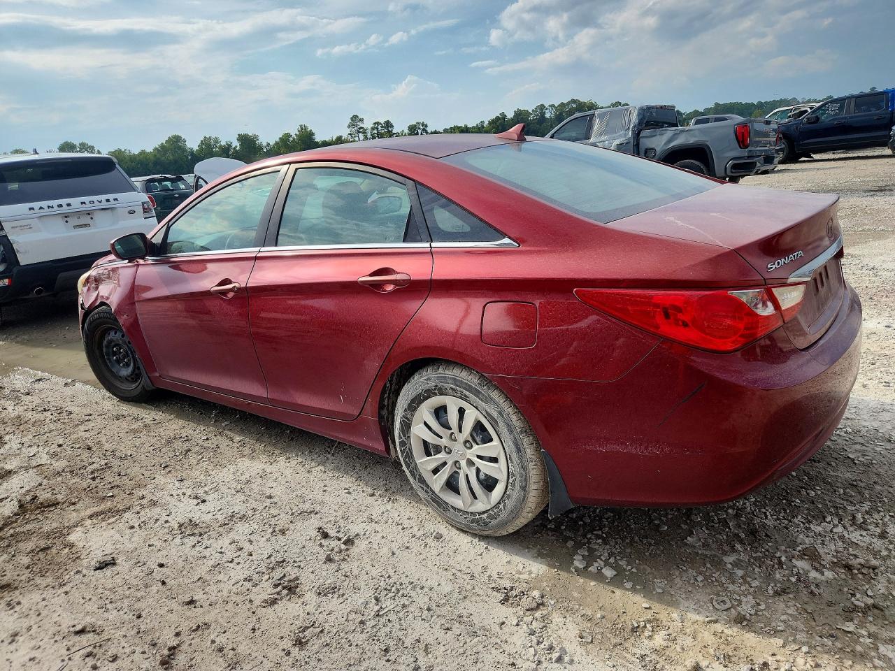 2011 Hyundai Sonata Gls Красный vin: 5NPEB4AC1BH244584
