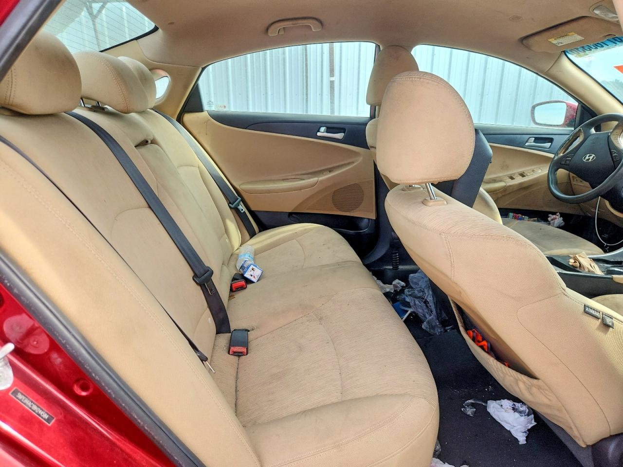 2011 Hyundai Sonata Gls Красный vin: 5NPEB4AC1BH244584