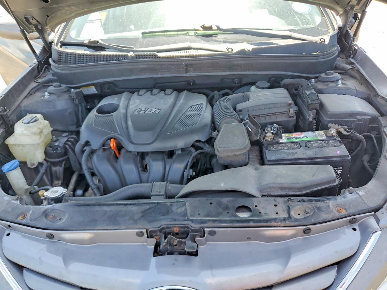 2011 Hyundai Sonata Gls Silver vin: 5NPEB4AC1BH249686