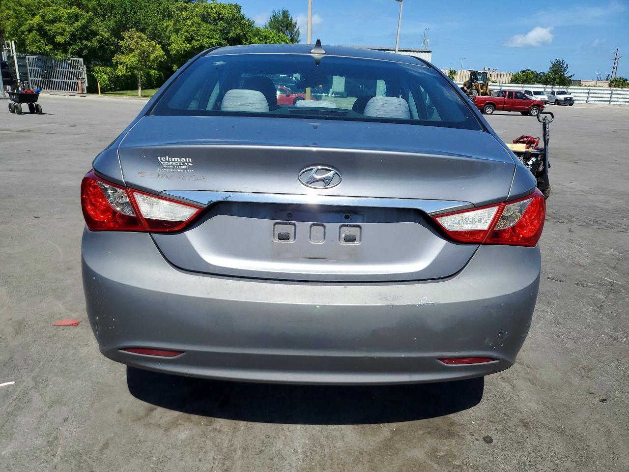2011 Hyundai Sonata Gls Silver vin: 5NPEB4AC1BH249686