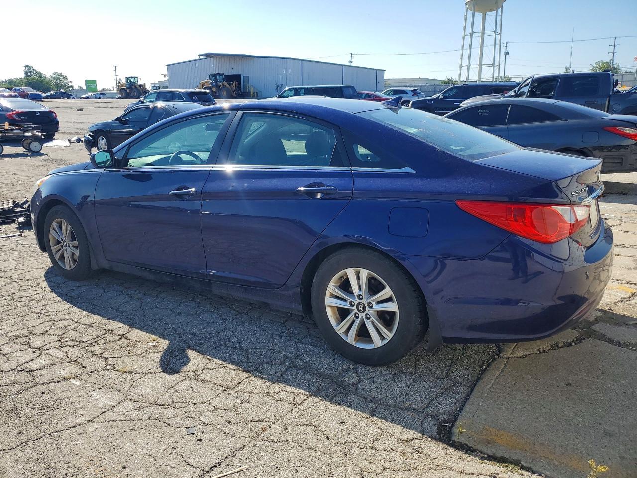 2011 Hyundai Sonata Gls Blue vin: 5NPEB4AC1BH256010