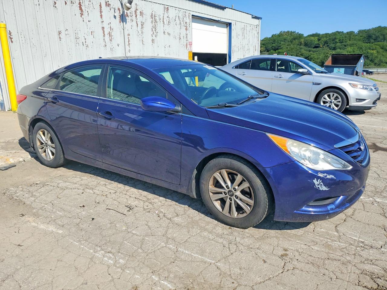 2011 Hyundai Sonata Gls Blue vin: 5NPEB4AC1BH256010