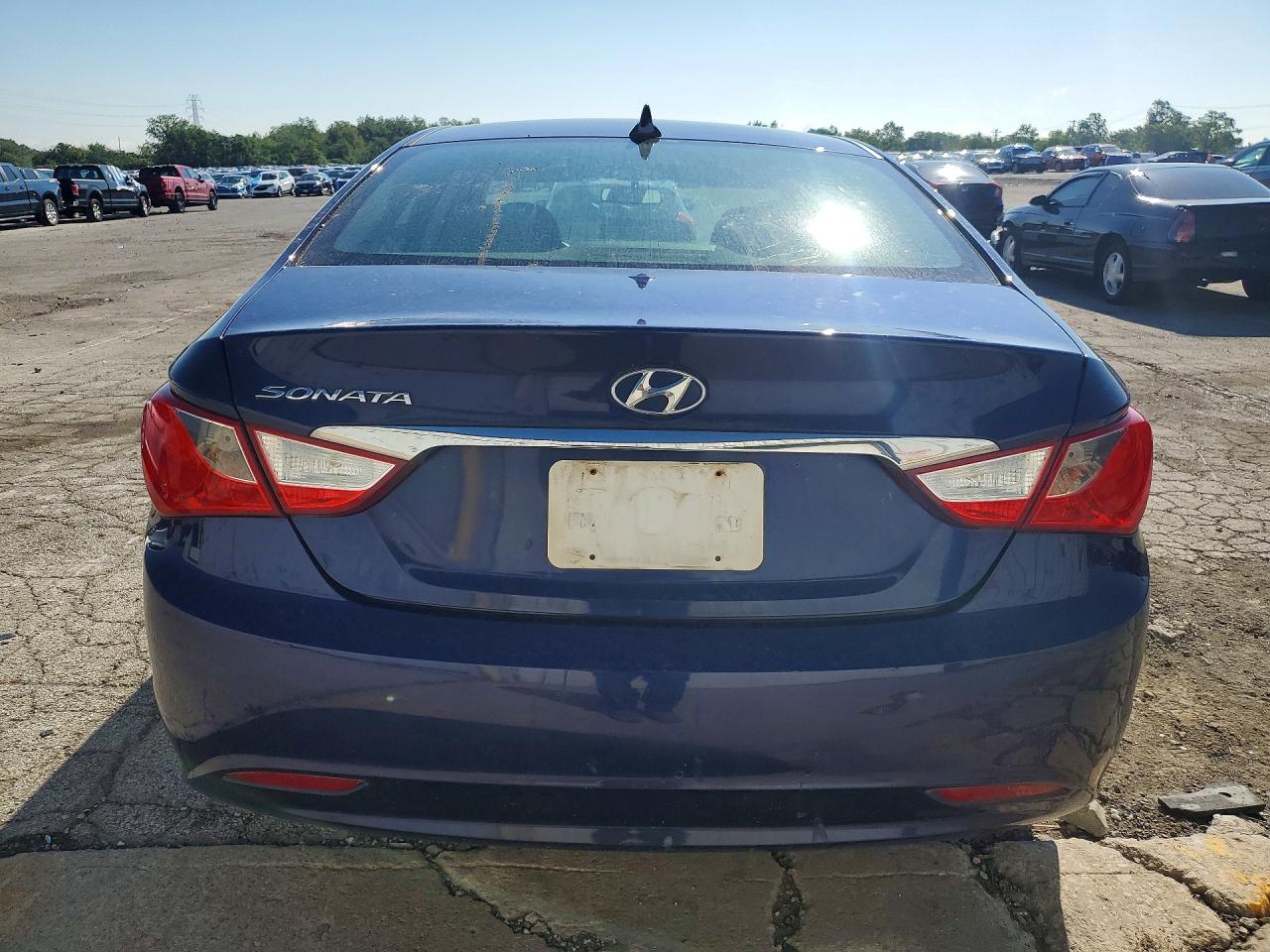 2011 Hyundai Sonata Gls Blue vin: 5NPEB4AC1BH256010