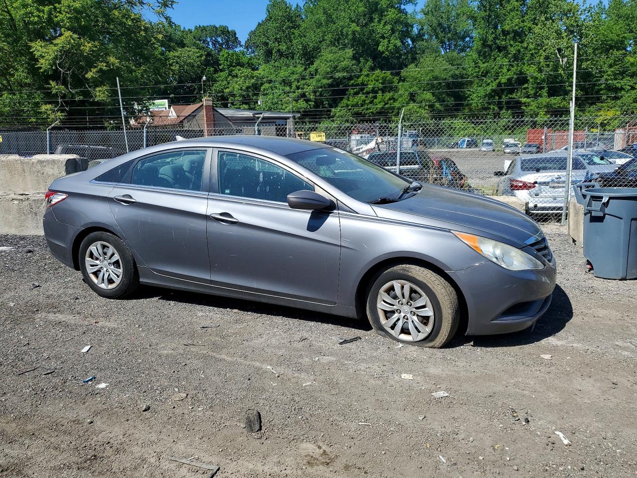 2011 Hyundai Sonata Gray vin: 5NPEB4AC1BH256590