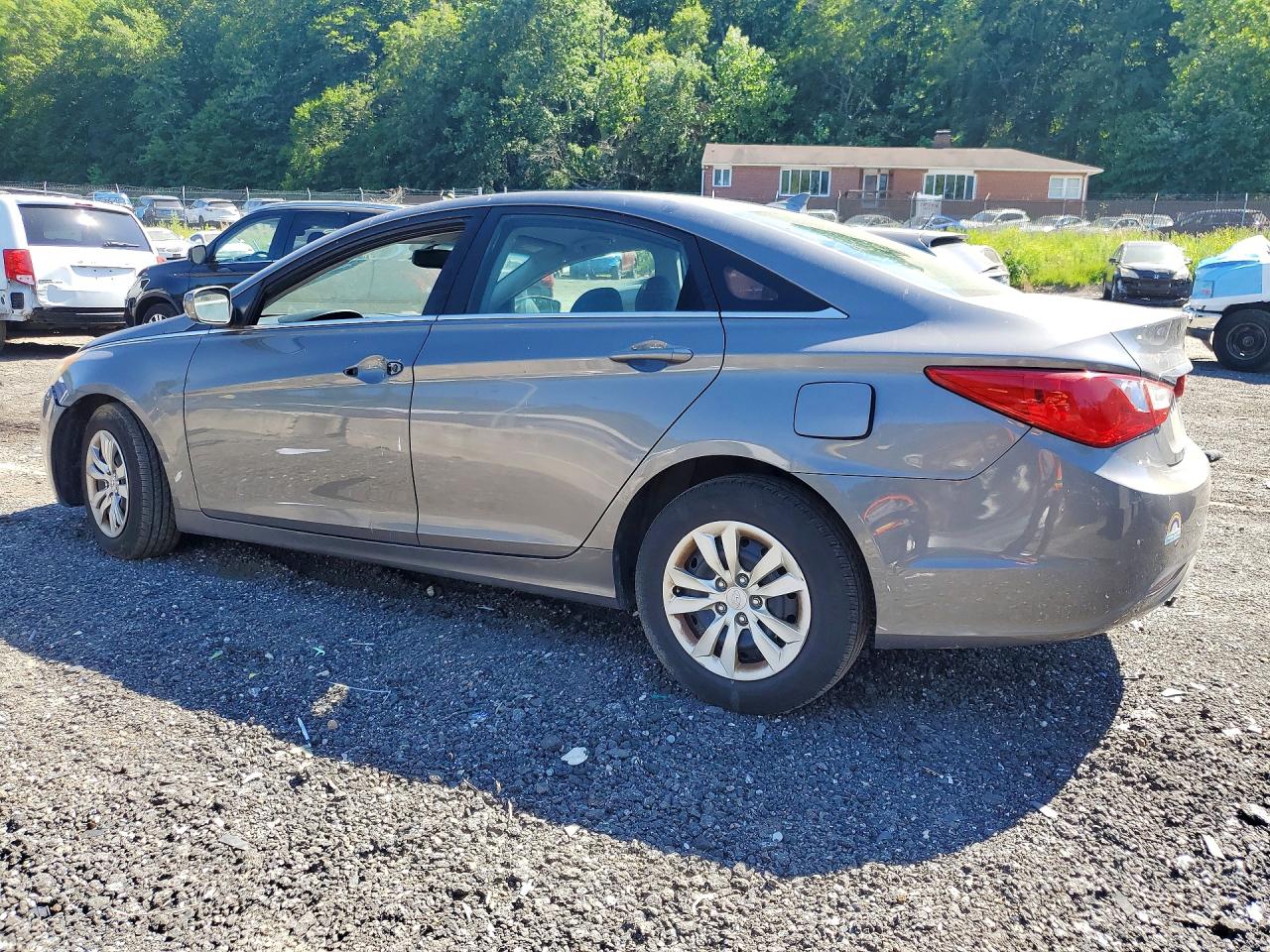 2011 Hyundai Sonata Gray vin: 5NPEB4AC1BH256590