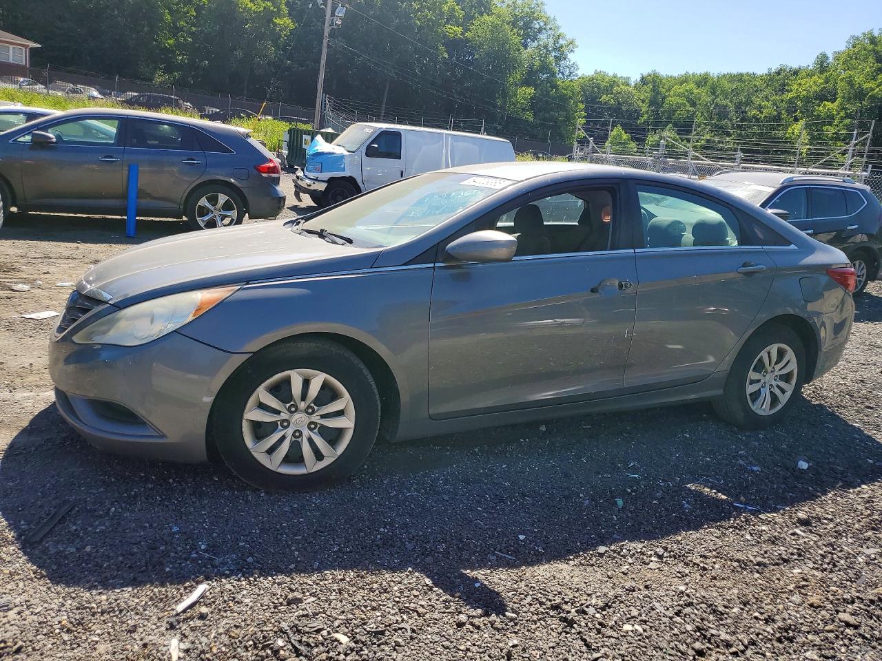 2011 Hyundai Sonata Gray vin: 5NPEB4AC1BH256590